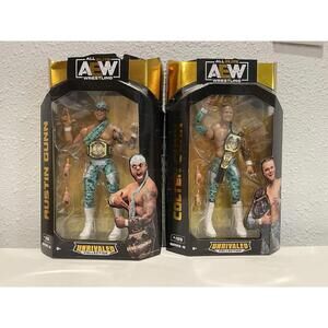 Austin And Colten Gunn Action Figures AEW Unrivaled